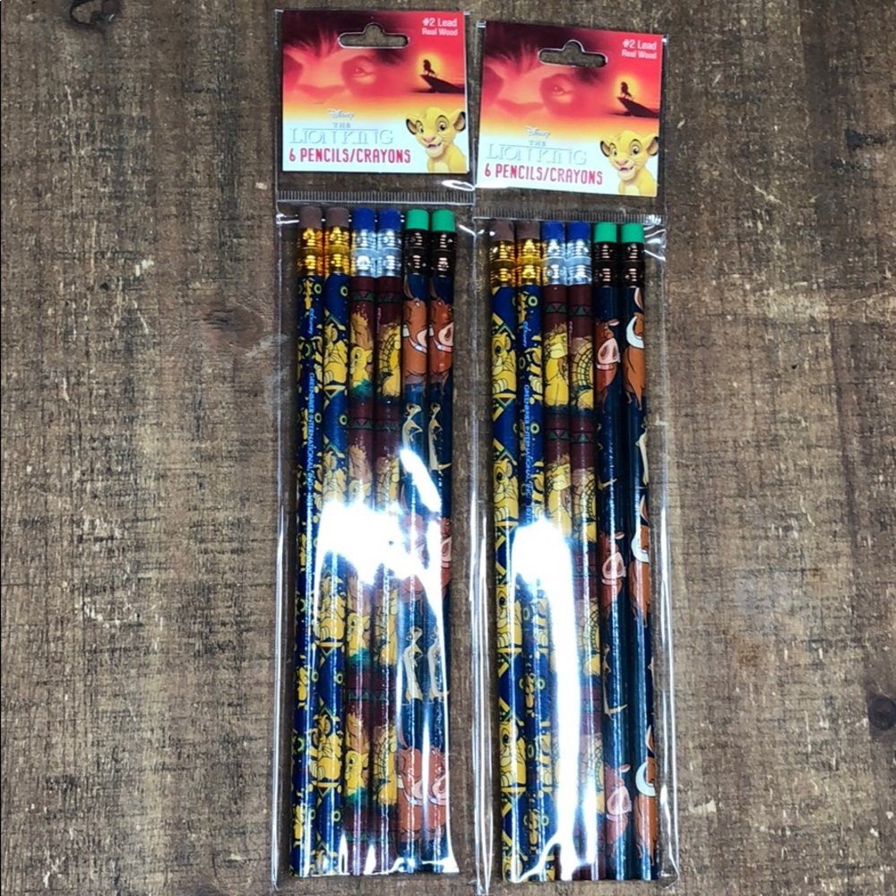 Lion king 2019 pencils back to school